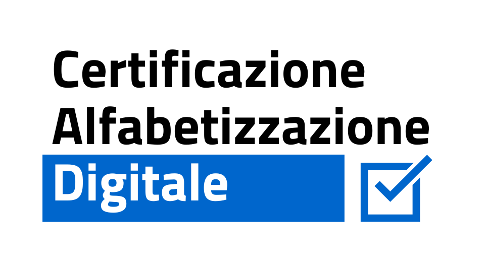 Certificazione Alfabetizzazione Digitale